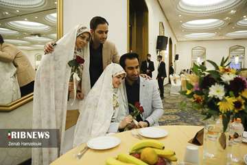 جشن بزرگ ازدواج دانشجویی